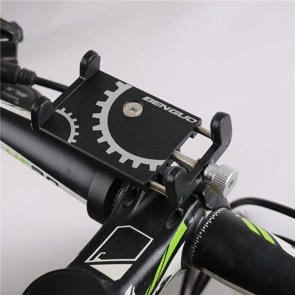 

cell phone mounts & holders universal bicycle holder aluminum alloy bike motorcycle handlebar stand clip mount bracket for smartphone