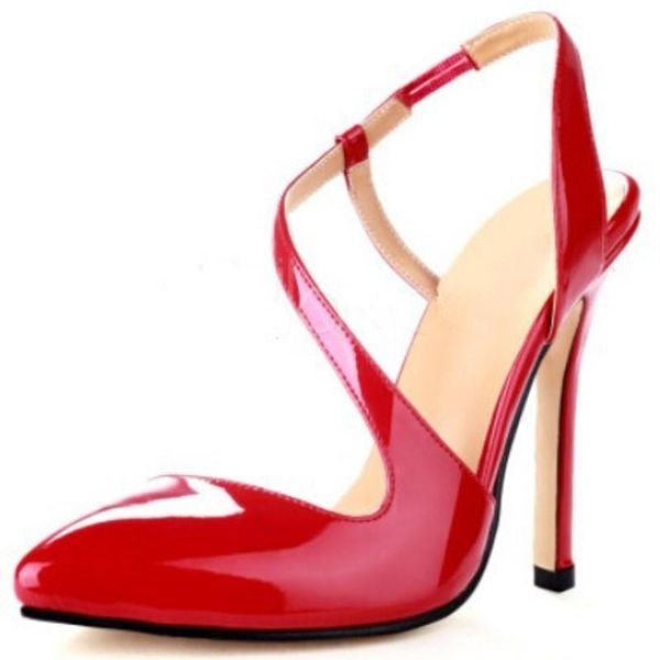 

shoes,beautiful fashion women's shoes, leather fabric, about 11 cm high heel sandals, sandals. size:34-45 sandals, Black