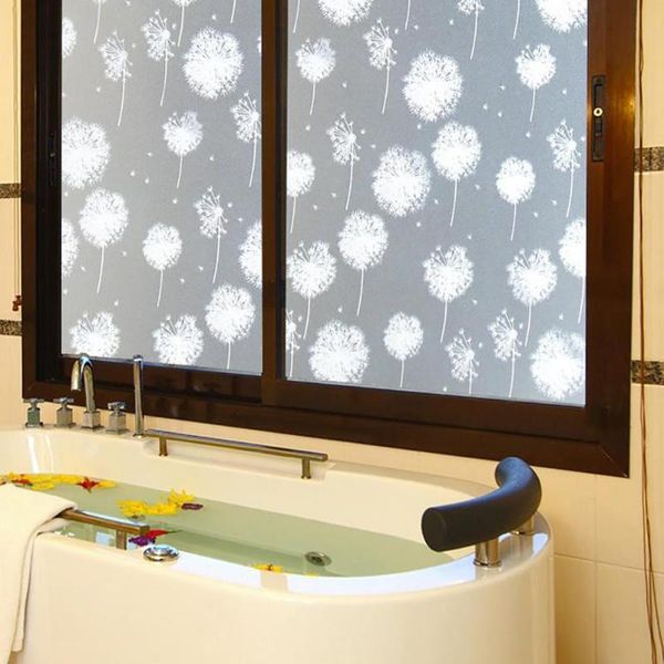 

wall stickers window sticker dandelion print self adhesive film adorable glass decal stained decals for home
