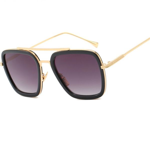 

european and american fashion sunglasses men's glasses, White;black