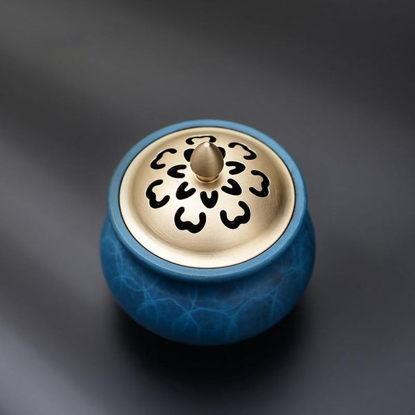 

fragrance lamps beauty decor delicate metal alloy brass copper coils incense zinc censer thurible burner coil incensory