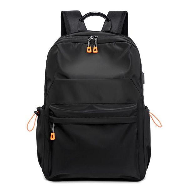 

school bags fashion student schoolbag splash proof oxford cloth leisure backpack men's and women's computer