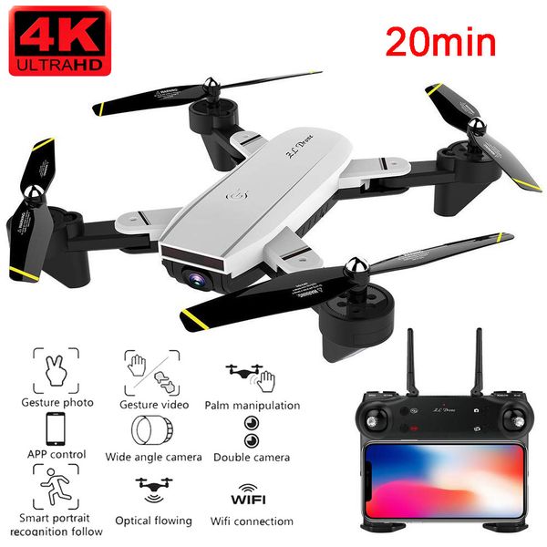 

SG700D Drone 4K HD dual camera WiFi transmission fpv optical flow Rc helicopter Drones Camera RC Drone Quadcopter Dron Toy, Bag