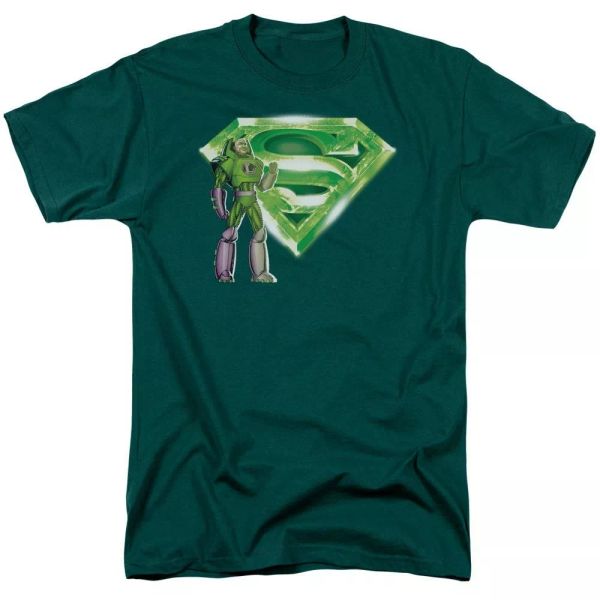 

Superman Lex & Kryptonite Logo T-Shirt DC Comics Sizes S-3X NEW, White;black