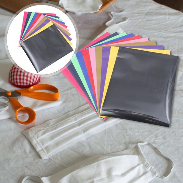 

window stickers 10pcs heat transfer t-shirt iron on film clothes glitter
