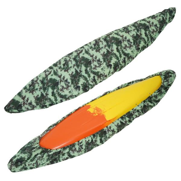 

portanle universal 10 ft-12 ft kayak canoe cover-durable waterproof adjustable storage dust protector uv protection shield rafts/inflatable