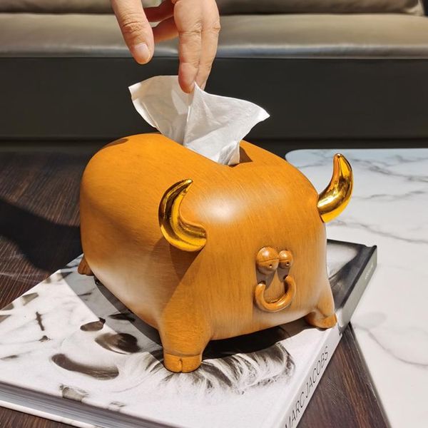 

tissue boxes & napkins cute resin vintage box holde animal creative nordic storage containers boite rangement desk accessories bk50zj
