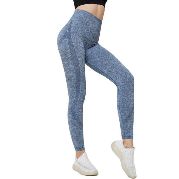 

yoga outfit womans gym leggings sport women fitness high waist pants joggers strechy black workout