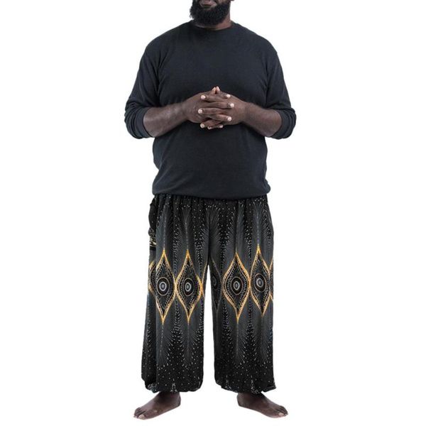 

yoga outfits 2021 summer men casual loose long pants hippy trousers baggy boho lightweight wide leg sport trouser, White;red