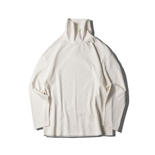 

men casual high collar long sleeve shirts design men's streetwear men's fashion, White;black