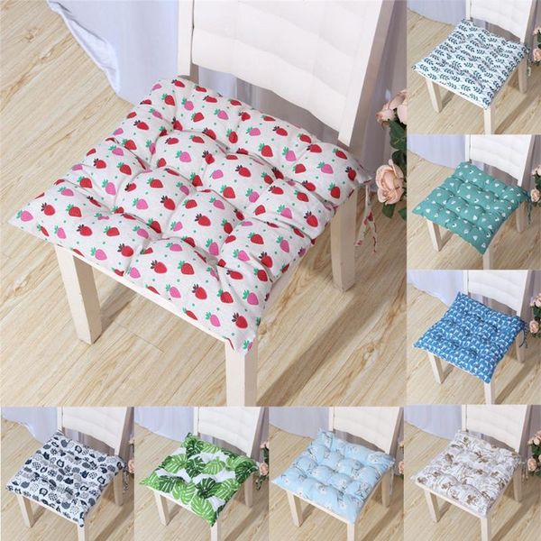 

cushion/decorative pillow cherry pattern chair cushion thickening seat students stool bench office classroom summer bupad