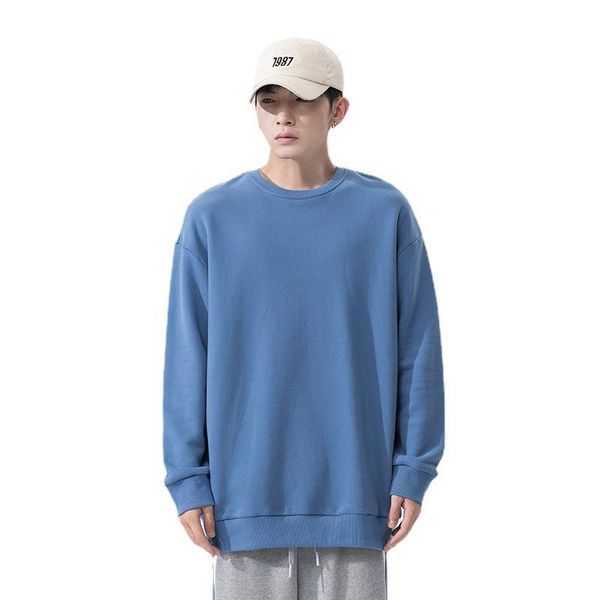 

men's hoodies & sweatshirts sweater korean round neck couple pullover trendy brand casual wear harajuku lil peep sweatshirt clothes men, Black