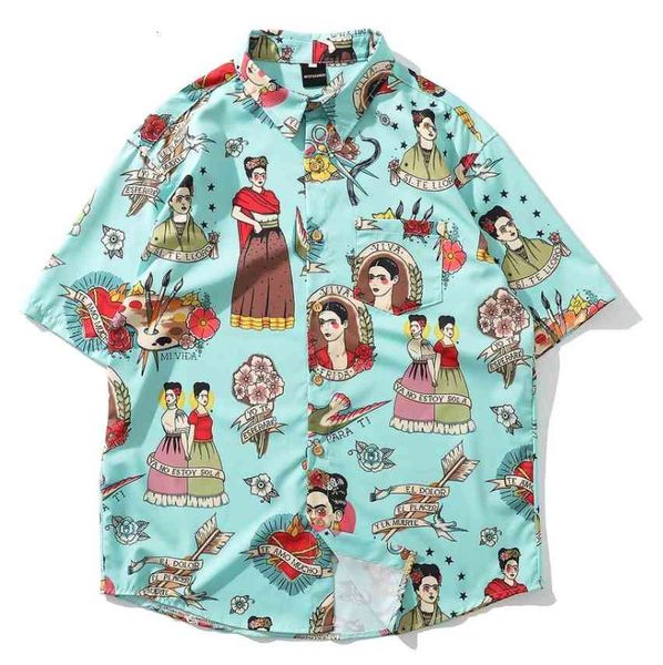 

men's t-shirts pyjtrl fashion flower summer short sleeve s0r5, White;black