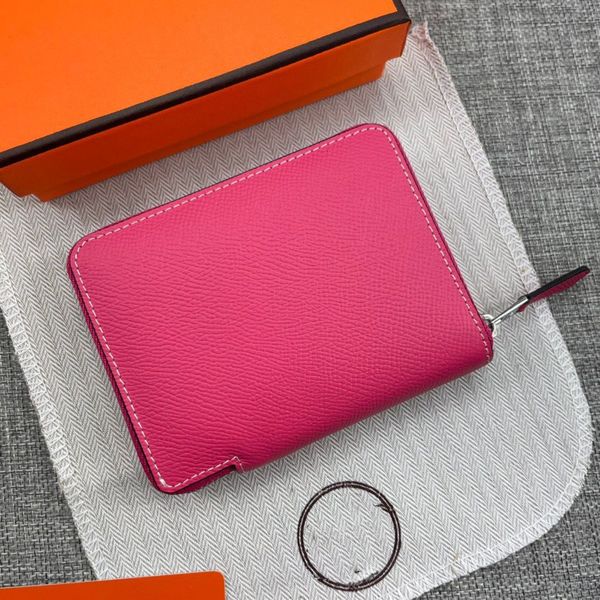 

designer men and women short wallets fashion genuine leather brand wallet lady casual purse 11*10cm fashionbag_s, Red;black