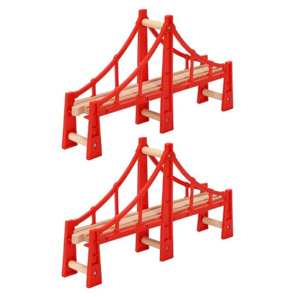 

car gps & accessories 2pcs train bridges railway expansion table activities toys