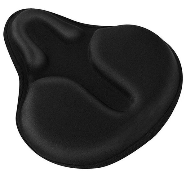 

bike saddles bicycle absorbing saddle cushion cover mountain wide large breathable memory sponge silicone