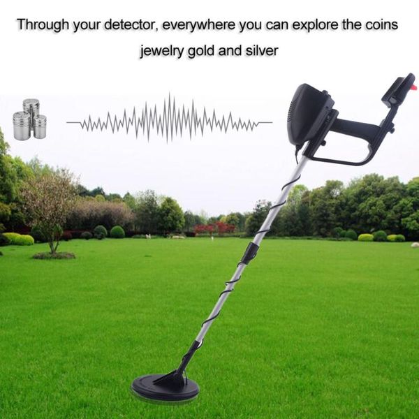 

metal detector portable light weight underground length adjustable gold treasure finder under shallow water md4030 detectors