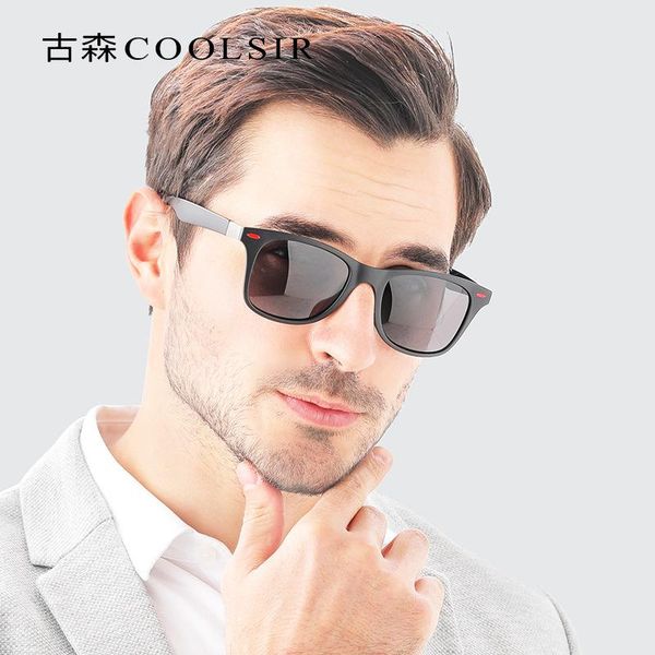 

sunglasses for men polarized luxury designer casual vintage driving fishing sun glasses tr90 uv protection eyewear uv400, White;black