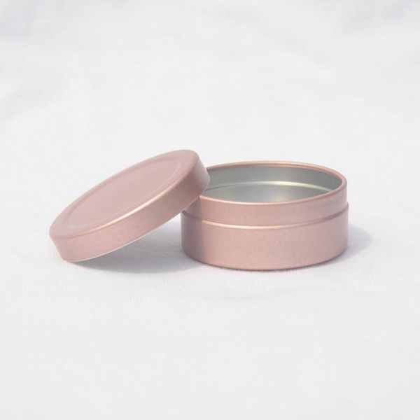 

storage bottles & jars 20g cream jar round tin cosmetic lip containers nail craft pot refillable bottle screw thread lids empty aluminu