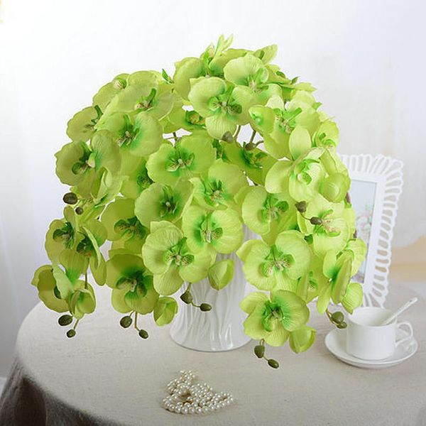 

decorative flowers & wreaths emvanv beautiful flower decorations diy living room artificial butterfly orchid silk