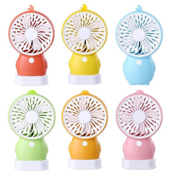 

electric fans portable usb power handheld cartoon penguin mini fan summer outdoor