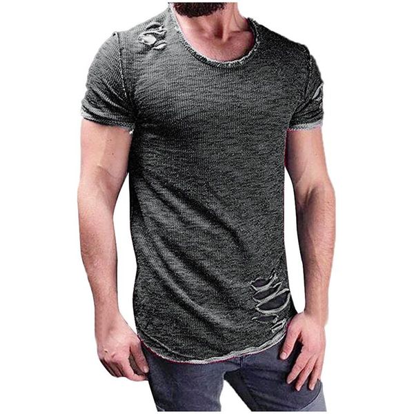 

men's t-shirts 2021 t-shirt summer fashion short-sleeved 3d round neck smoke shirt trendy, White;black