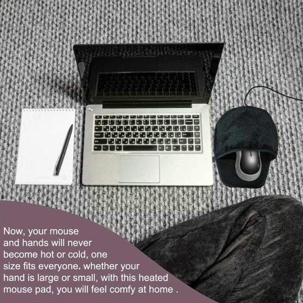 

mouse pads & wrist rests cartoon heated pad usb heating mats winter hand warmer mousepad for computer lapmice gaming accessorie n1h9