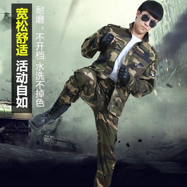 

women's jackets overalls suit men's camouflage clothing anti-scald and wear-resistant welder's workwear thickened constructio, Black;brown