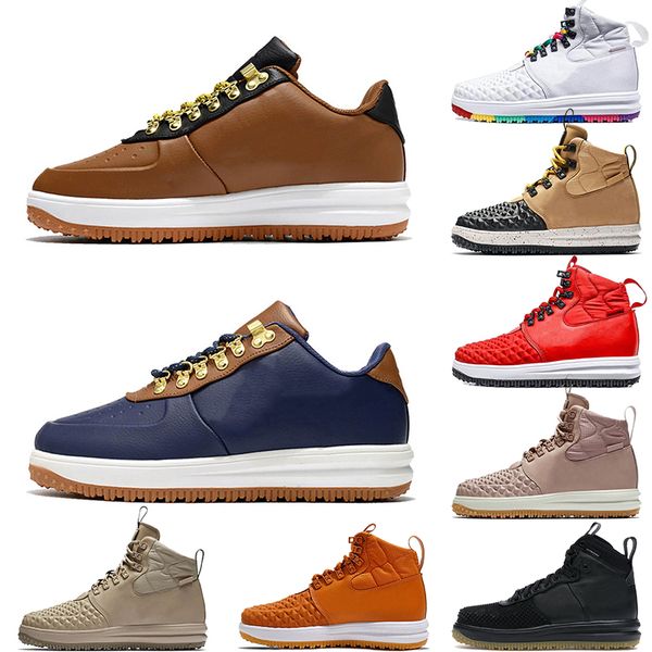 

2022 arrival designer lunar 1 duckboot outdoors shoes boots for mens women black and tan burgundy ankle fur boot luxurys fashion trainers sn