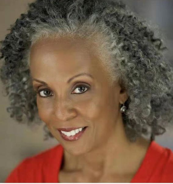 

salt and pepper grey human hair ponytail 10a natural hairstyle real brazilian pony tail hairpiece drawstring clip in 120g, Black