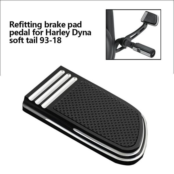 

motorcycle brake pedal pad,for flht heritage softail 86-17 dyna 12-16 pedals