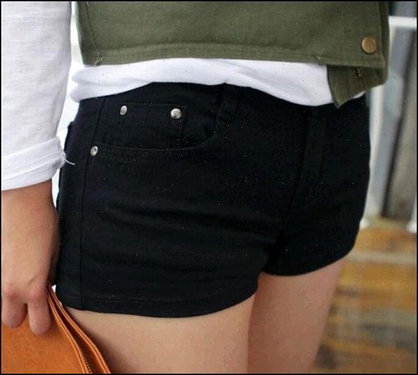 

womens shorts summer casual jeans plus size ladies solid white black denim female slim leisure feminino