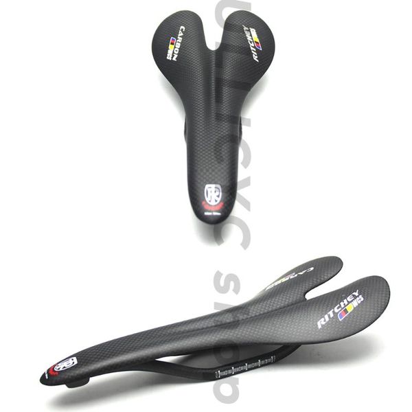 

bike saddles level mountain full carbon saddle road bicycle mtb front gloss/matte