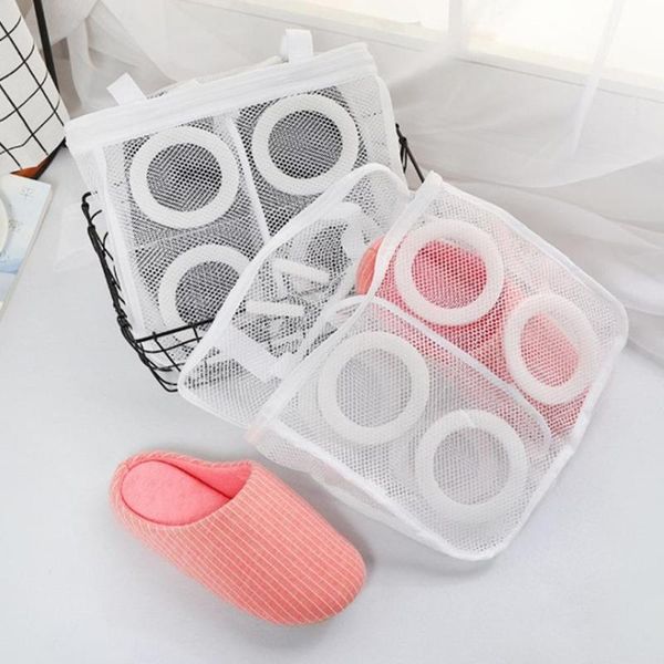 

laundry bag shoes organizer for shoe mesh washing home portable bags dry laun g8t8