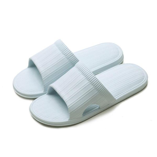 

slippers men women home bathroom soft bottom indoor sand drag non-slip wear bathing slippe #3, Black