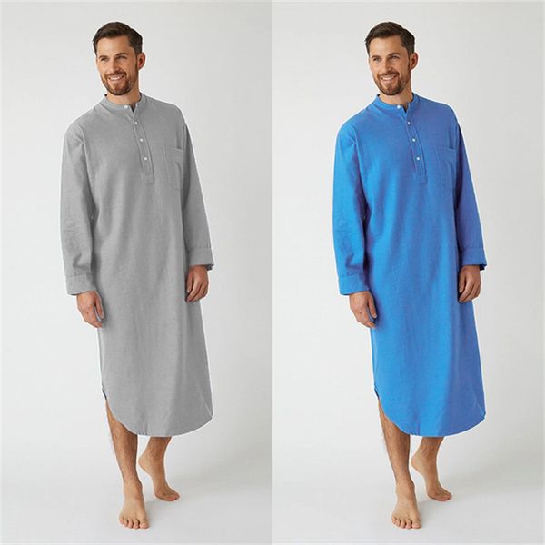 

turkey men muslim long robe islamic clothing solid karftan jubba thobe dubai saudi arabia home prayer wear nightgown abaya dress, Red