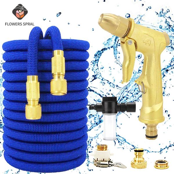 

drip watering retractable hose magic high pressure cleaning car washing machine for gardening irrigation set equipments