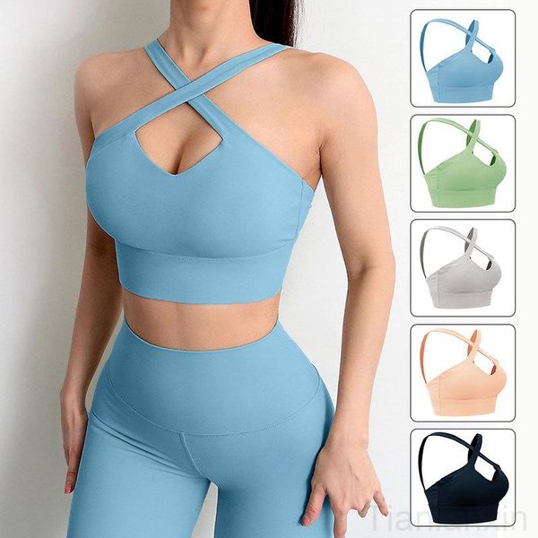 

yoga outfit women set seamless workout gym clothing nylon sportswear fitness suit crop high waist le