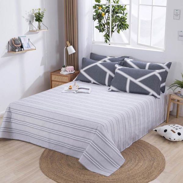 

bedding sets cotton linens sheet pillowcase comforter cover set print  double single king family size