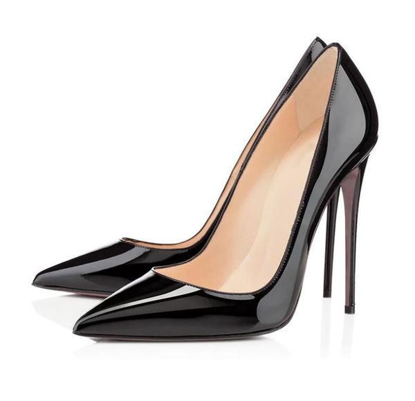 

fashion luxury designer red bottoms high heels platform shoe pumps nude black patent leather peep-toe women dress wedding sandals shoes