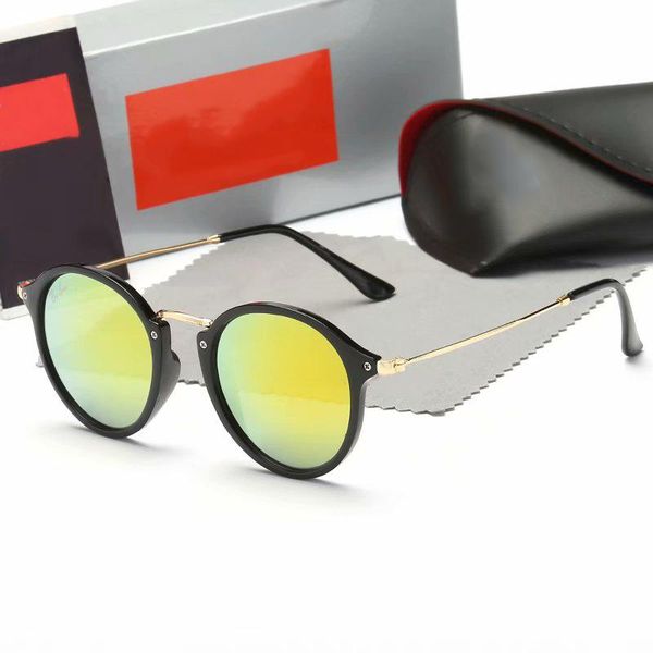 

sunglasses leisure vintage semicircle frame women fashion luxury on the beach with original box, White;black