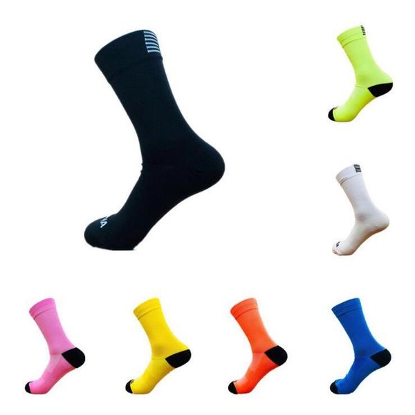 

sports socks breathable men cycling outdoor sport rosd mtb bike, Black