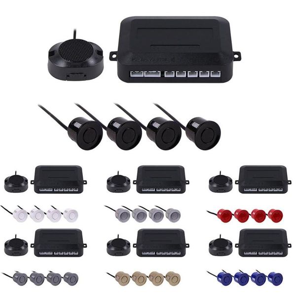 

car rear view cameras& parking sensors dc 12v automobile reversing sensor kit led indicator buzzer aid backup radar monitoring system pro au
