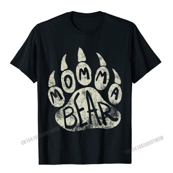 

men's t-shirts momma bear t shirt - mama print mothers day mom camisas men camisa tshirts fashion cotton tees normal, White;black