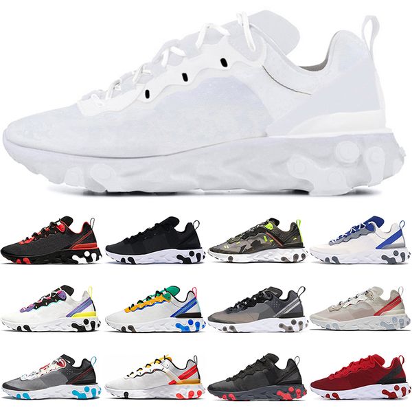 

react element 55 running shoes 87 men women total orange sail camo volt racer pink white green gold ranger trainers sports sneakers walking