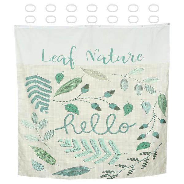 

1pc shower curtain bathroom waterproof (assorted color) curtains