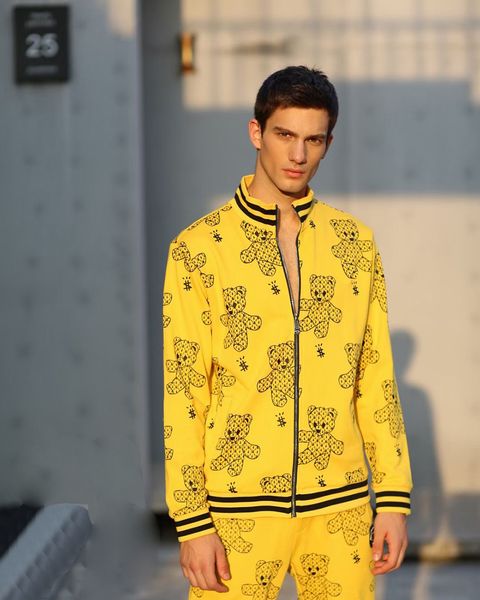 

pink paradise plein men's hoody man style hoodie brand clothing fashion casual hooded mens autumn sweatshirts 942168, Black