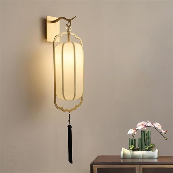 

indoor wall light sconces led fabric modern lamp fixture for home bedroom living room office