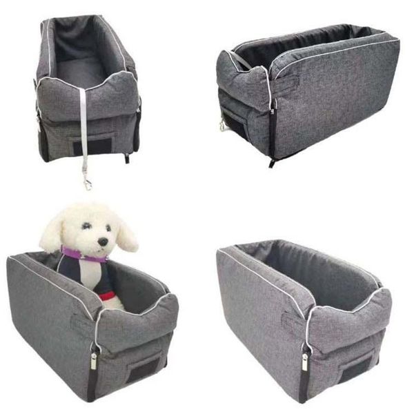 

cat beds & furniture car accessories removable anti-dirty seat nest basket bag pad with belts