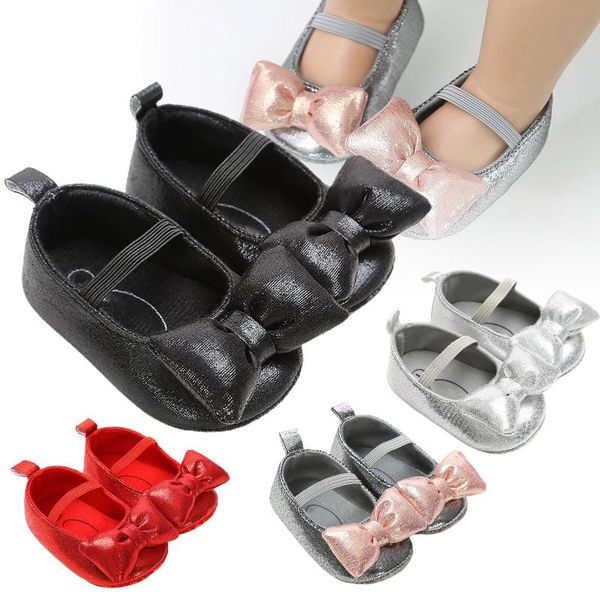 

first walkers spring autumn born cute girls bowknot design comfortable practical convenient stylish sole non-slip toddler shoes